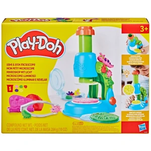 Play-Doh podświetlany mikroskop