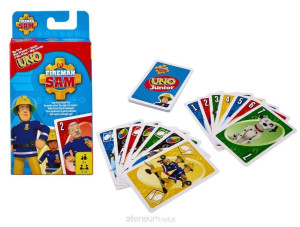 Uno Junior Strażak Sam - Mattel