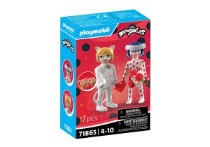 Playmobil 71865 Miraculus: Ślubne marzenia Biedronki i Czarnego Kota