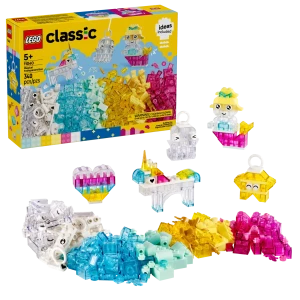 LEGO Classic 11040 Magiczny zestaw z przezroczystymi klockami