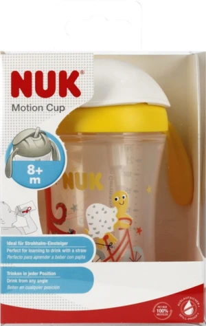 NUK kubek 230ml Motion Cup żółty