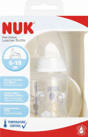 NUK butelka 150ml 6-18msc biała