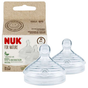 NUK smoczek do butelki 2el. rozmiar M