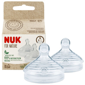 NUK smoczek do butelki 2el. rozmiar S