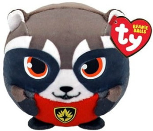 Beanie Boos TY Beanie Balls Marvel Rocket