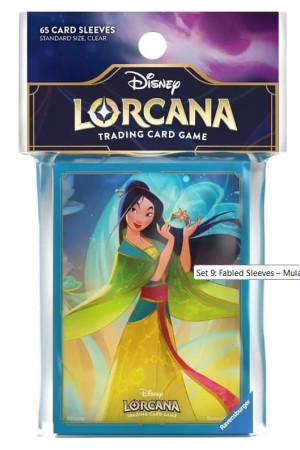 Disney Lorcana: Fabled - Mulan Card Sleeves - Koszulki na karty