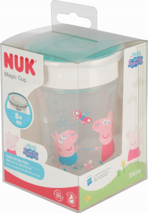 NUK kubek 230ml EV Magic Świnka Peppa