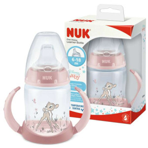 NUK kubek niekapek z czujnikiem temperatury i uchwytami 150ml 6msc+