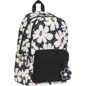 Plecak szkolny czarny Oxford Bloom