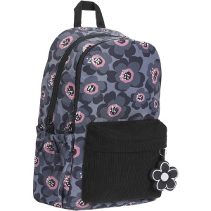 Plecak szkolny szary Oxford Bloom