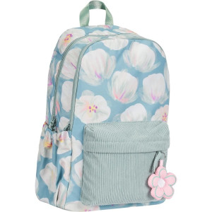 Plecak szkolny miętowy Oxford Bloom