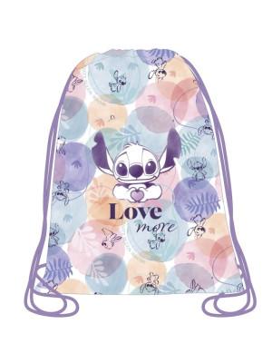 Worek szkolny Stitch na buty i WF pastel Coolpack