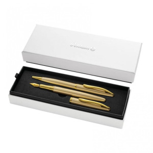 Pelikan Jazz Noble pióro + długopis Gold