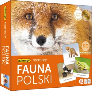 Gra Memory Fauna Polski - Adamigo