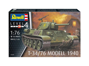 Czołg T-34/76 Model 1940 1:76 - Revell