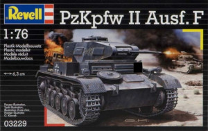 Czołg PzKpfw II Ausf. F - Revell