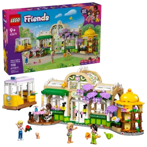 LEGO Friends 42671 Zielona kawiarnia i kwiaciarnia