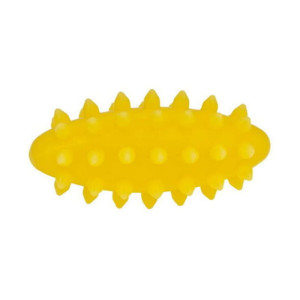 Fasolka wałek sensoryczny 7,4cm zółty - Tullo