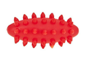Fasolka wałek sensoryczny 7,4cm czerwony - Tullo