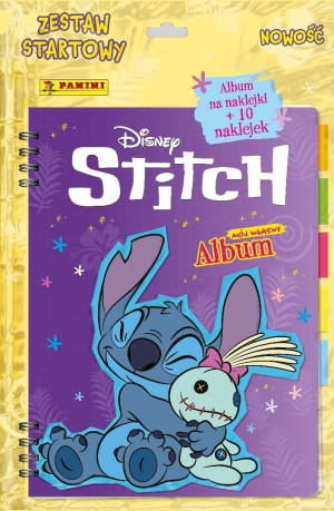 Album kolekcjonera z naklejkami Stitch - Panini