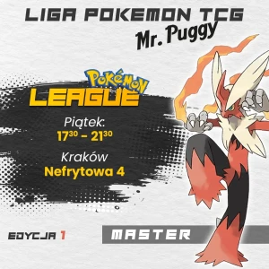 Liga Pokemon TCG Mr.Puggy 08.08.2026 Master (piątek)