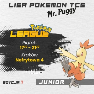 Liga Pokemon TCG Mr.Puggy 08.08.2026 JUNIOR (piątek)