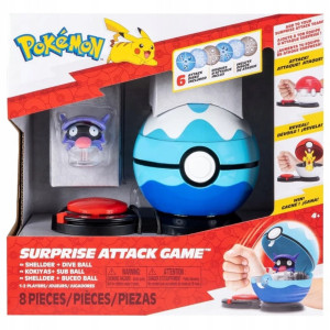 POKEMON Surprise Attack Shellder + Dive Ball