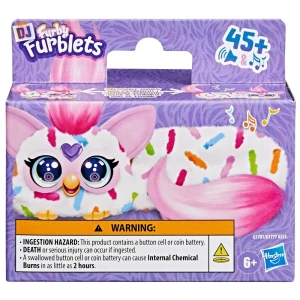 Hasbro Furby DJ Furblets - Berry-Cup-Cake Rozciągliwa interaktywna maskotka