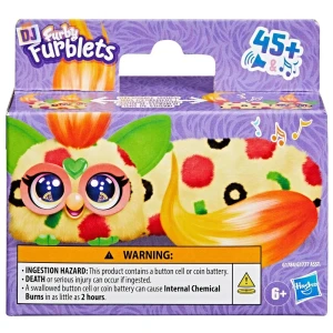 Hasbro Furby DJ Furblets - Pepp-Oh-Roni Rozciągliwa interaktywna maskotka