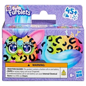 Hasbro Furby DJ Furblets - Rain-Bow-Kat Rozciągliwa interaktywna maskotka