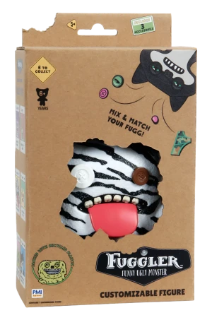 FUGGLER S1 CUSTOMIZABLE FIGURES 11,5 CM - OOGAH BOOGAH ZEBRA