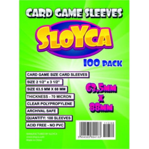 Koszulki CCG Standard S 63,5x88mm (100szt) SLOYCA