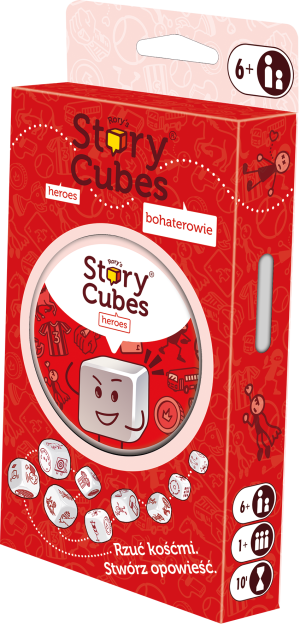 Story Cubes: Bohaterowie - Rebel