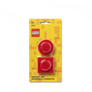 LEGO set magnesów czerwony 47x47 mm