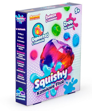 Squishy. Kamienie Fluorescencyjne - Dumel