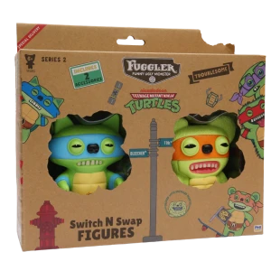 Fuggler S2 Swap & Style Figures - 2 Pack (Leonardo & Michelangelo)