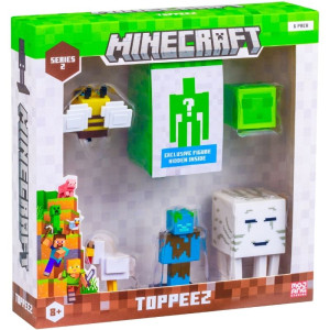 Minecraft S2 Figures 6 Pack Deluxe Box Mix - PMI Toys