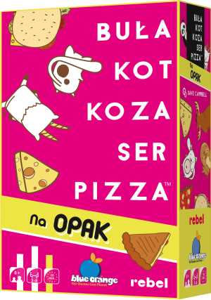Buła, Kot, Koza, Ser, Pizza - Na opak - Rebel