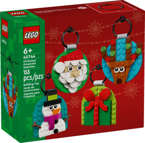 LEGO ICONIC 40744 Kolekcja ozdób świątecznych