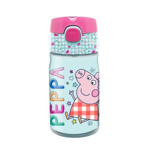 Bidon z Rurką 400 ml Świnka Peppa - Astra