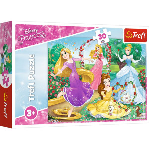 Puzzle 30 Być księżniczką Disney Princess - Trefl