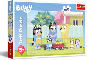 Puzzle 100 Wesoły Świat Bluey - Trefl