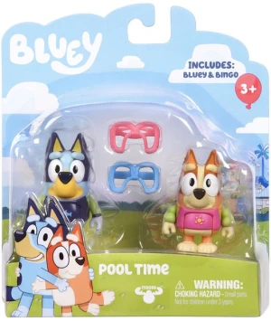 Bluey Zabawa Na Basenie Figurki 2 szt. - TM Toys