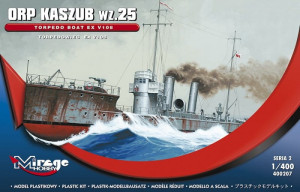 Torpedowiec ORP "KASZUB" wz.25 1/400 - Mirage Hobby