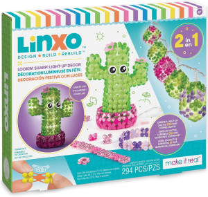 Make It Real LinXo Zestaw Podświetlanych Dekoracji
