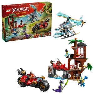 LEGO(R) NINJAGO 71857 Bitwa ninja: domek na drzewie z pojazdami
