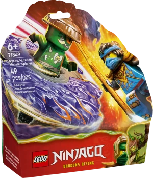 LEGO(R) NINJAGO 71849 Nya kontra zmutowany potwór na spinnerze