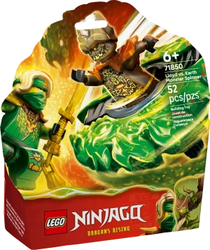 LEGO(R) NINJAGO 71850 Lloyd kontra ziemny potwór na spinnerze