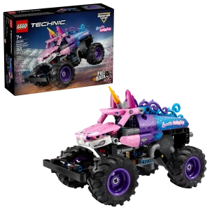 LEGO(R) TECHNIC 42220 Monster Jam™ Sparkle Smash™ z napędem typu pull-back