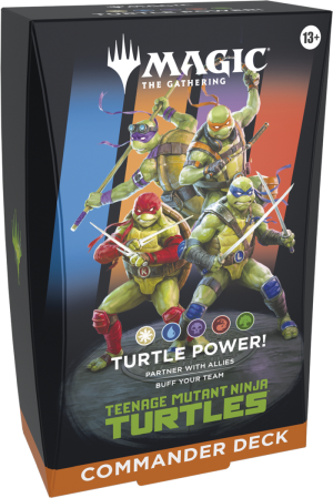 Magic: The Gathering - Teenage Mutant Ninja Turtles - Commander Deck - Turtle Power!